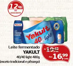 Cometa Supermercados Leite fermentado yakult 40/40 light oferta