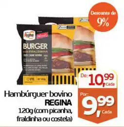 Cometa Supermercados Hambúrguer bovino regina oferta