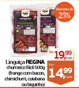 Cometa Supermercados Linguiça regina churrasco fácil oferta