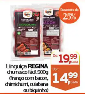 Cometa Supermercados Linguiça regina churrasco fácil oferta