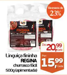 Cometa Supermercados Linguiça fininha regina oferta