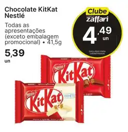 Comercial Zaffari Chocolate KitKat Nestlé oferta
