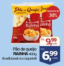 Cometa Supermercados Pão de queijo rainha oferta