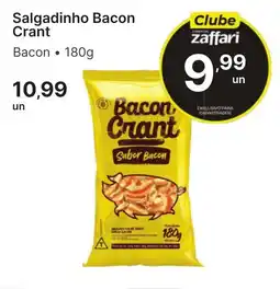 Comercial Zaffari Salgadinho Bacon Crant oferta