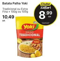 Comercial Zaffari Batata Palha Yoki oferta