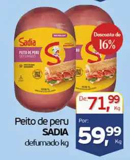 Cometa Supermercados Peito de peru sadia defumado oferta