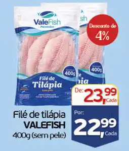 Cometa Supermercados Filé de tilápia valefish oferta