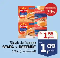 Cometa Supermercados Steak de frango seara ou rezende oferta