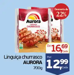 Cometa Supermercados Linguiça churrasco aurora oferta
