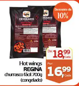 Cometa Supermercados Hot wings regina churrasco fácil oferta