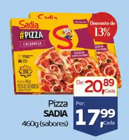 Cometa Supermercados Pizza sadia calabresa oferta