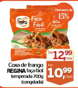 Cometa Supermercados Coxa de frango regina faça fácil temperada oferta