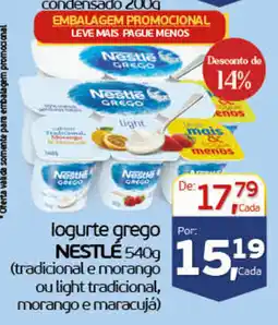 Cometa Supermercados logurte grego nestle 540g oferta