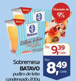 Cometa Supermercados Sobremesa batavo pudim de leite condensado oferta