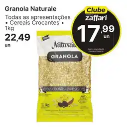 Comercial Zaffari Granola naturale cereais crocantes oferta
