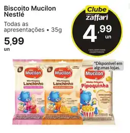 Comercial Zaffari Biscoito Mucilon Nestlé oferta