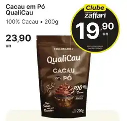 Comercial Zaffari Cacau em Pó QualiCau oferta