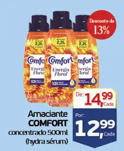 Cometa Supermercados Amaciante comfort concentrado 500ml (hydra sérum) oferta