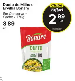 Comercial Zaffari Dueto de Milho e Ervilha Bonare oferta