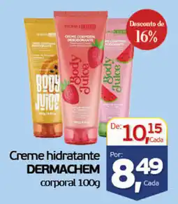 Cometa Supermercados Creme hidratante DERMACHEM corporal oferta