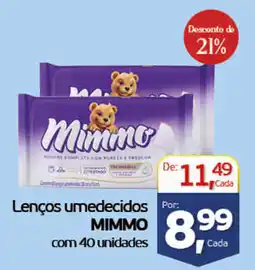 Cometa Supermercados Lenços umedecidos mimmo oferta