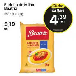 Comercial Zaffari Farinha de Milho Beatriz oferta