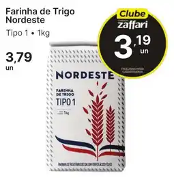 Comercial Zaffari Farinha de trigo nordeste oferta