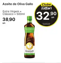Comercial Zaffari Azeite de Oliva Gallo oferta