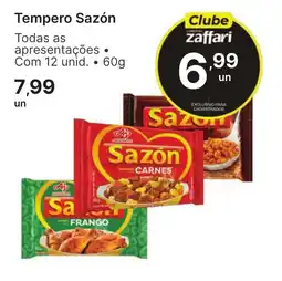 Comercial Zaffari Tempero sazón oferta
