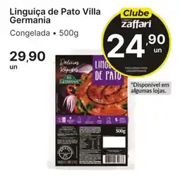 Comercial Zaffari Linguiça de Pato Villa Germania oferta