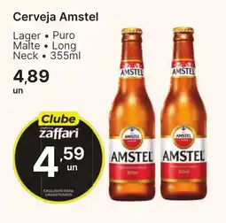 Comercial Zaffari Cerveja Amstel oferta
