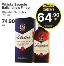 Comercial Zaffari Whisky Escocês Ballantine's Finest oferta