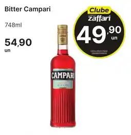 Comercial Zaffari Bitter Campari oferta
