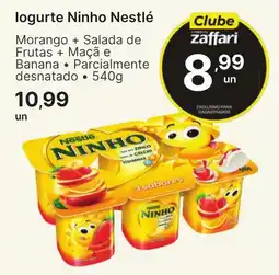 Comercial Zaffari logurte ninho nestlé oferta