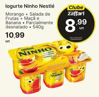 Comercial Zaffari logurte ninho nestlé oferta