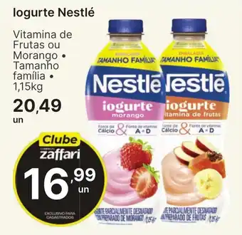 Comercial Zaffari Iogurte nestlé oferta