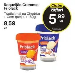 Comercial Zaffari Requeijão cremoso friolack oferta