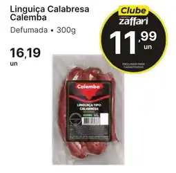 Comercial Zaffari Linguiça Calabresa Calemba oferta