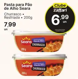 Comercial Zaffari Pasta para Pão de Alho Seara oferta