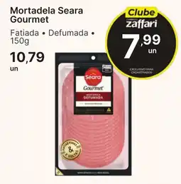 Comercial Zaffari Mortadela Seara Gourmet oferta