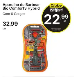 Comercial Zaffari Aparelho de Barbear Bic Comfort3 Hybrid oferta