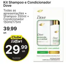 Comercial Zaffari Kit Shampoo e Condicionador Dove oferta