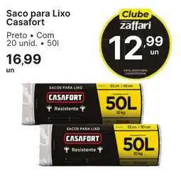 Comercial Zaffari Saco para Lixo Casafort oferta