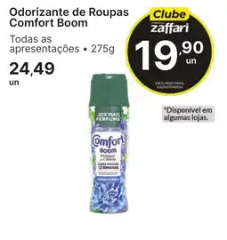 Comercial Zaffari Odorizante de Roupas Comfort Boom oferta