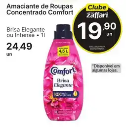 Comercial Zaffari Amaciantede Roupas Concentrado Comfort Brisa Elegante ou Intense oferta