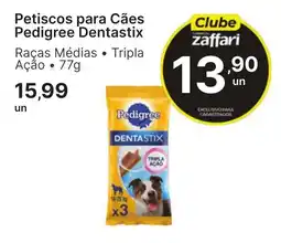 Comercial Zaffari Petiscos para Cães Pedigree Dentastix oferta