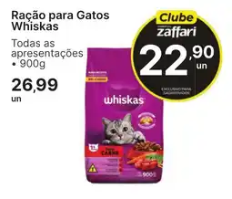 Comercial Zaffari Ração para Gatos Whiskas oferta