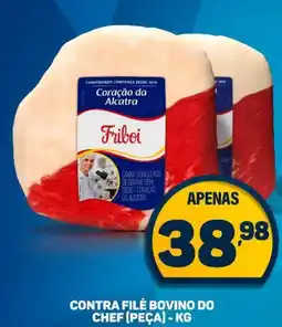 Dom Atacadista Contra filé bovino do chef oferta