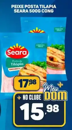 Dom Atacadista Peixe posta tilapia oferta