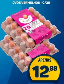 Dom Atacadista ovos vermelhos oferta